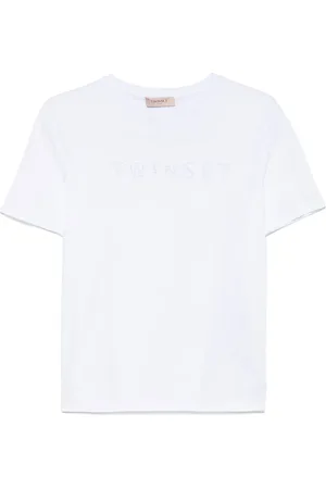 Twin-Set Logo-embroidered T-shirt