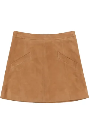 Bimba y Lola Leather mini skirt