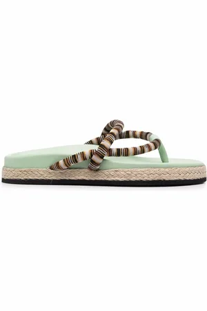 Missoni Stripe-strap flip-flop sandals