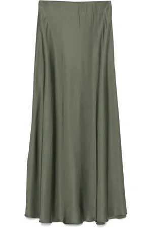 Daniele Fiesoli Satined midi skirt