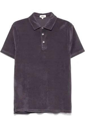 ALTEA Towelling-finish polo shirt