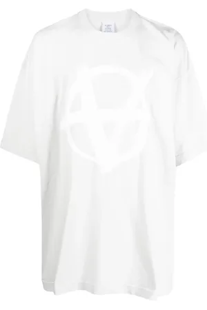 Vetements Logo-print cotton T-shirt