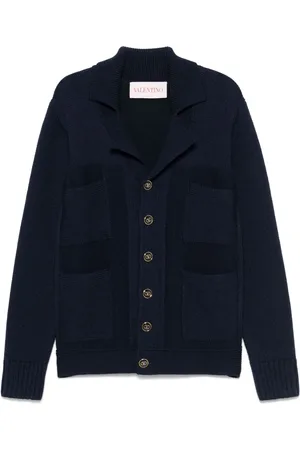 VALENTINO GARAVANI Notched-lapels cardigan