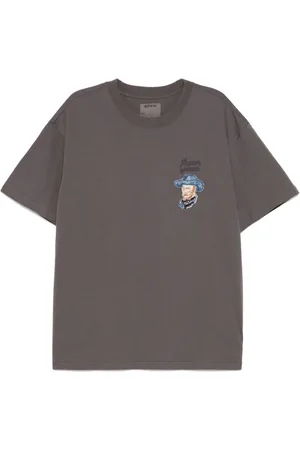 Musium Div. Logo-embroidered T-shirt