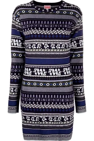 Kenzo Knitted midi dress
