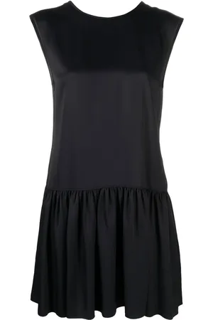 Lanvin Round-neck sleeveless minidress