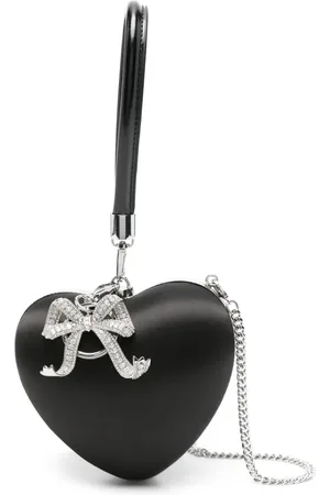 Self-Portrait Heart clutch bag