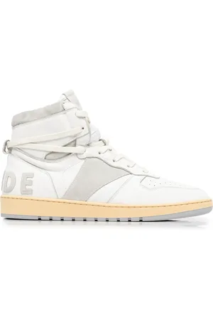 Rhude Panelled hi-top sneakers
