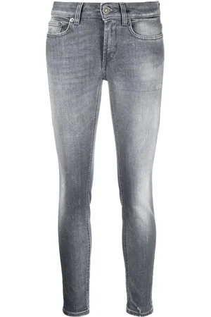 Dondup Faded-wash skinny-cut jeans