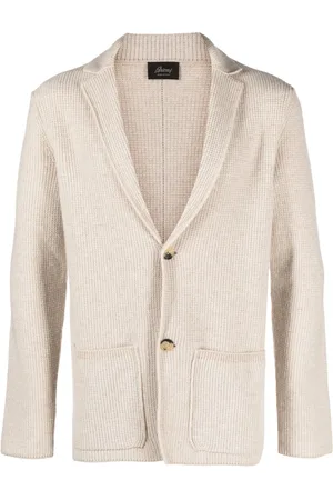 BRIONI Knitted cashmere-blend cardigan