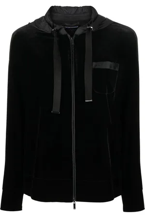 Emporio Armani Zip-up hooded jacket