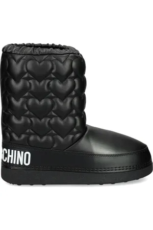 Moschino Logo-print quilted boots