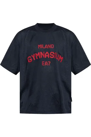 EA7 Embroidered jersey