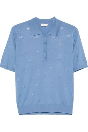 Liu Jo Logo-embellished polo top