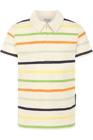Trussardi Striped polo shirt