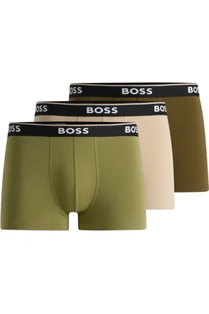 HUGO BOSS Logo-waistband boxers (pack of three)