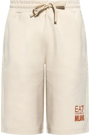 EA7 Logo-print shorts