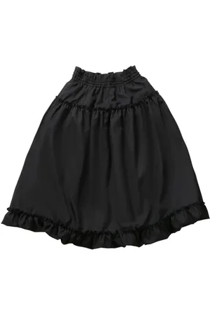 NOIR KEI NINOMIYA Wool midi skirt