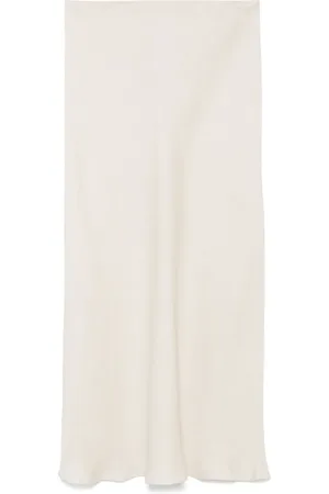 Twin-Set Linen maxi skirt