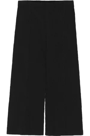 Bimba y Lola Wide-leg cropped trousers