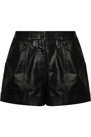YVES SALOMON Leather shorts