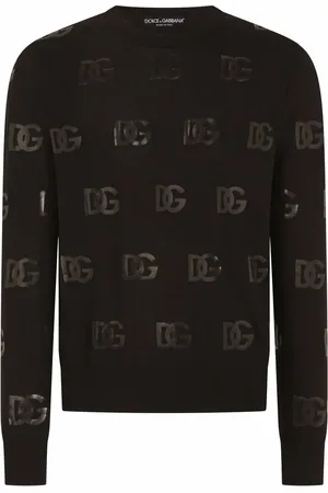 Dolce & Gabbana Sequin-logo jumper