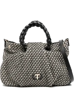 Twin-Set Mesh-effect tote bag