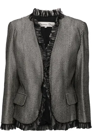 Dior Houndstooth lace jacket