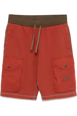 C.P. Company Diagonal Fleece cargo shorts