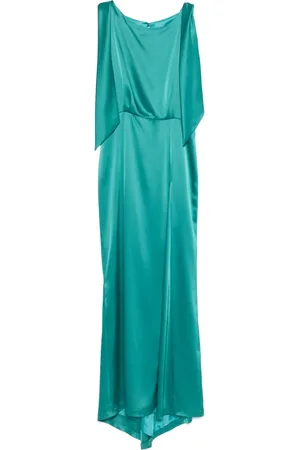 FELY CAMPO Satin maxi dress
