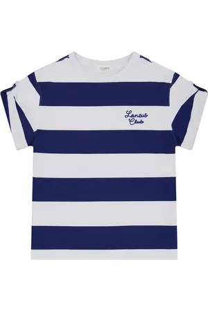 LANEUS Stripped t-shirt