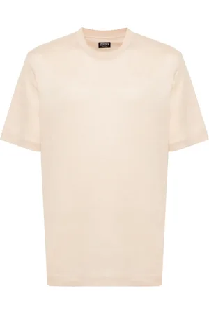 Ermenegildo Zegna Short-sleeve linen T-shirt