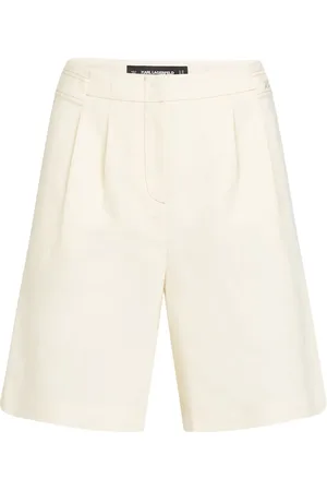 Karl Lagerfeld Linen-blend shorts