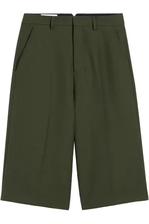 Ami Wide-leg bermuda shorts