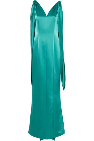 FELY CAMPO Satin maxi dress