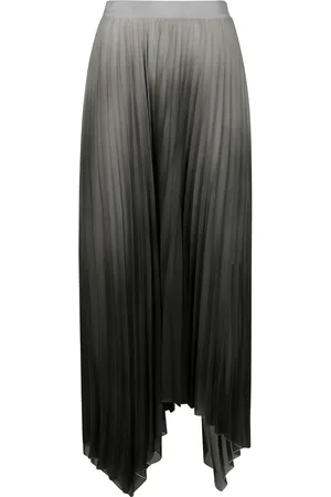 AVIÙ Pleated midi skirt