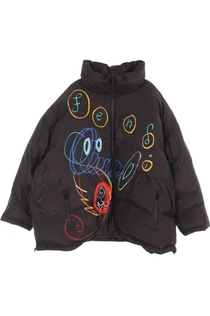Fendi 2010s logo-print jacket
