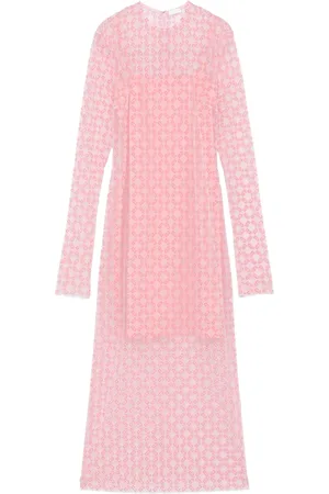 Givenchy Flocked-logo midi dress