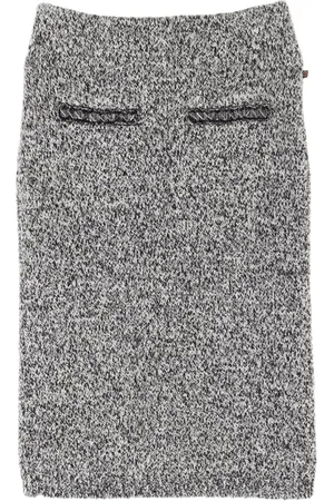 LOUIS VUITTON 2010s knitted midi skirt