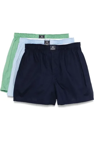 Ralph Lauren Logo-patch boxers pack (pack of three)