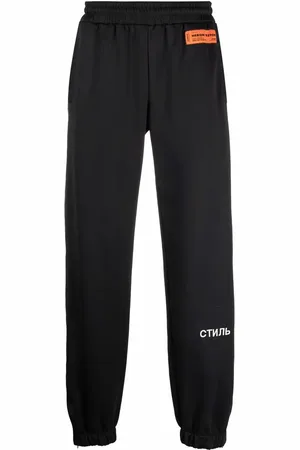 Heron Preston СТИЛЬ-embroidered track pants