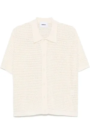 BONSAI Open-knit shirt
