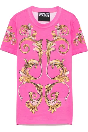 VERSACE Barroco-print T-shirt