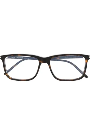 Saint Laurent Tortoiseshell-effect glasses