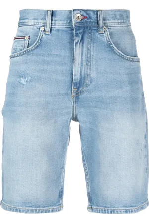 Tommy Hilfiger Brooklyn distressed denim shorts