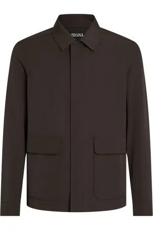 Ermenegildo Zegna Classic-collar shirt jacket