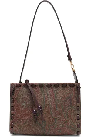 Etro Paisley-jacquard clutch bag