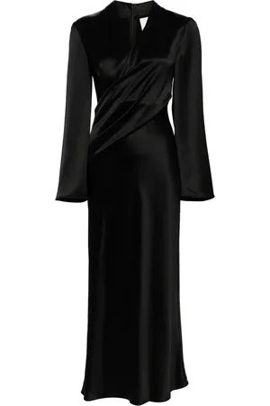 Acler Picadilly satin dress