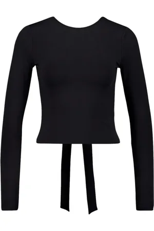 Balenciaga Knot-detail long-sleeved top