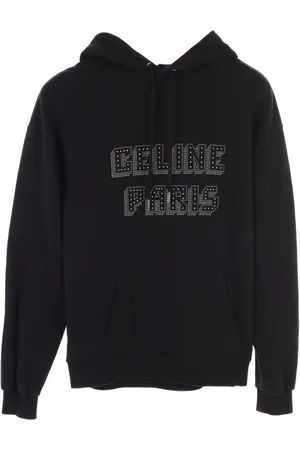 Céline 2010s stud-logo hoodie